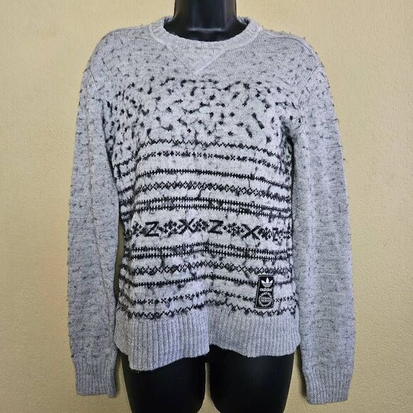 Adidas Fair Isle Sweater - Picture 1 of 7